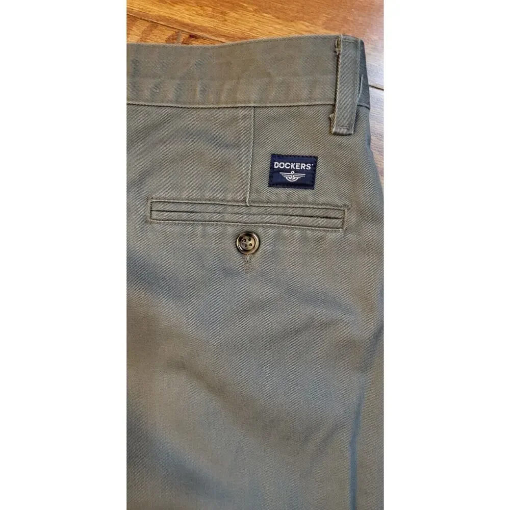 Dockers Men's Pants / Chinos W36 / L29 Lt Olive Green